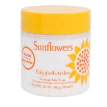 Elizabeth Arden Sunflowers 500 ml krem do ciała dla kobiet uszkodzony flakon