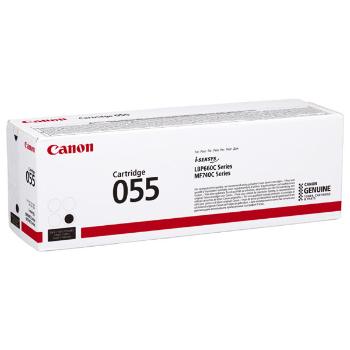 Canon originální toner 055, black, 2300str., 3016C002, Canon MF742Cdw, MF744Cdw, MF746Cx, LBP663Cdw, LBP664Cx, O