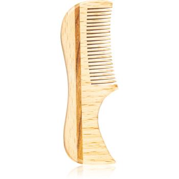 Golden Beards Eco Moustache Comb 7,5 cm drewniany grzebień do brody 7,5 cm