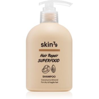 Skin79 Hair Repair Superfood Coconut & Almond szampon do włosów suchych i łamliwych 230 ml