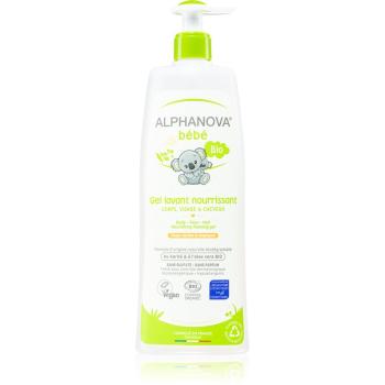 Alphanova Baby Bio żel do mycia i szampon dla mężczyzn 3 w 1 500 ml