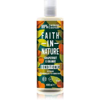 Faith In Nature Grapefruit & Orange naturalna odżywka do włosów normalnych i suchych 400 ml
