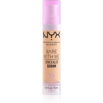 NYX Professional Makeup Bare With Me Concealer Serum korektor nawilżający 2 w 1 odcień 04 Beige 9,6 ml