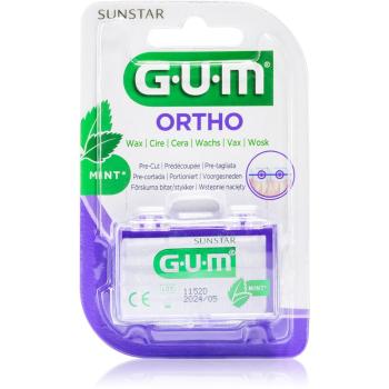 G.U.M Ortho Wax wosk do aparatów ortodontycznych Menthol 1 szt.