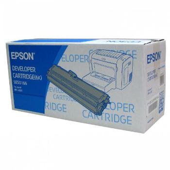 Epson originální toner C13S050166, black, 6000str., Epson EPL-6200, 6200N, O