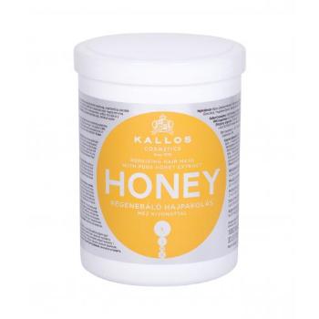 Kallos Cosmetics Honey 1000 ml maska do włosów dla kobiet