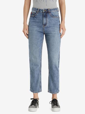 Desigual Denim Scarf Jeans Niebieski