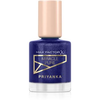 Max Factor x Priyanka Miracle Pure lakier pielęgnujący do paznokci odcień 830 Starry Night 12 ml