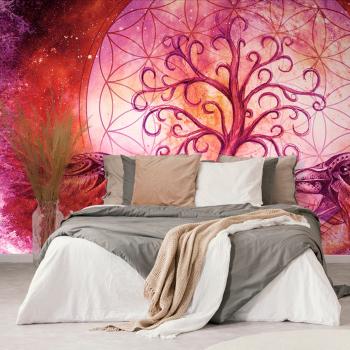 Samoprzylepna tapeta pastelowe magiczne drzewo życia - 150x100