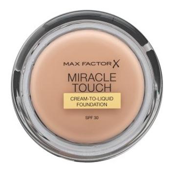 Max Factor Miracle Touch Cream-To-Liquid Foundation SPF30 - 35 Pearl Beige podkład w płynie z ujednolicającą i rozjaśniającą skórę formułą 11,5 g
