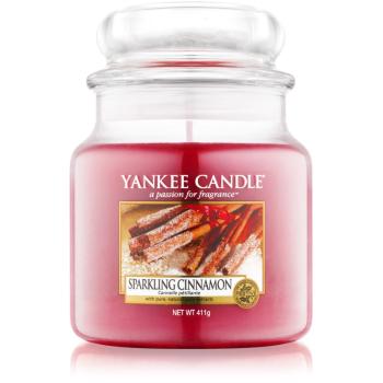 Yankee Candle Sparkling Cinnamon świeczka zapachowa Classic duża 411 g