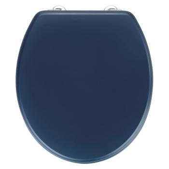 Niebieska deska sedesowa Wenko Prima, 38x41 cm