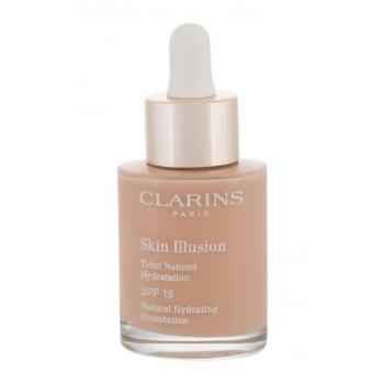 Clarins Skin Illusion Natural Hydrating SPF15 30 ml podkład dla kobiet 107 Beige