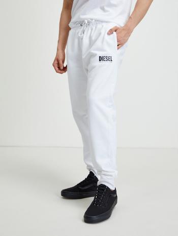 Diesel Tary Spodnie dresowe Biały