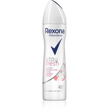 Rexona Stay Fresh White Flowers & Lychee antyprespirant w sprayu 48 godz. 150 ml