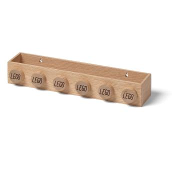 Dziecięca półka z drewna dębowego LEGO® Wood