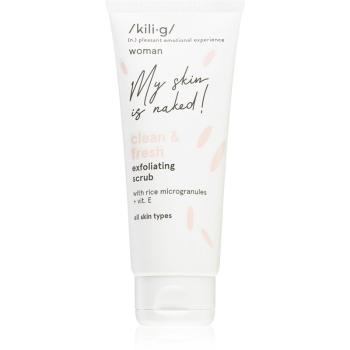 Kilig Clean & Fresh oczyszczający peeling do twarzy z witaminą E 75 ml
