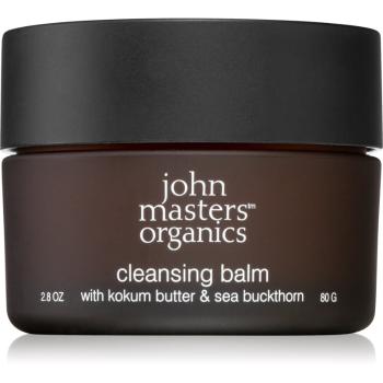 John Masters Organics Kokum Butter & Sea Buckthorn Cleansing Balm Mleczko oczyszczające do twarzy 80 g