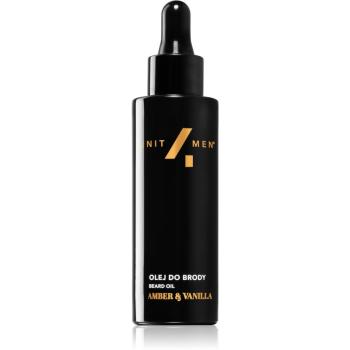 Unit4Men Beard Oil Amber & Vanilla olejek do brody perfumowany 30 ml