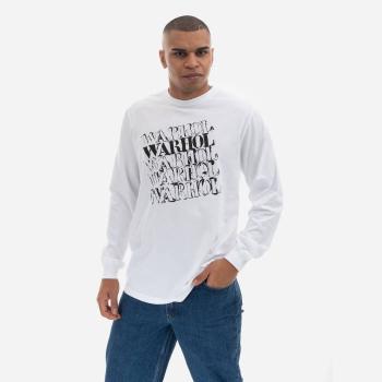Koszulka męska Maharishi Andy Warhol Airborne Longsleeve T-shirt 9923 WHITE