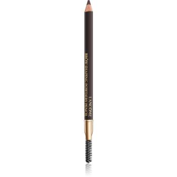 Lancôme Brôw Shaping Powdery Pencil kredka do brwi ze szczotką odcień 08 Dark Brown 1.19 g