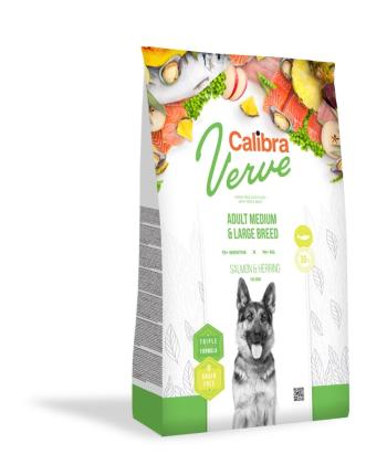 CALIBRA Dog Verve GF Adult Medium&amp;Large Salmon&amp;Herring 12 kg dla średnich i dużych ras