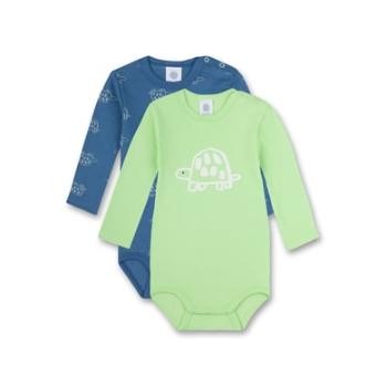 Sanetta Bodysuit Twin Pack S child toad light green/blue