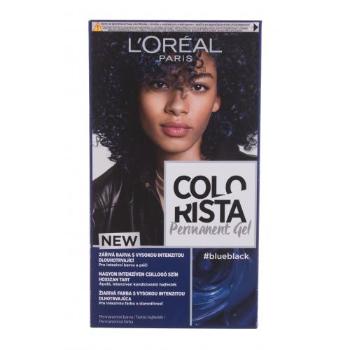 L'Oréal Paris Colorista Permanent Gel 60 ml farba do włosów dla kobiet Uszkodzone pudełko Blue Black