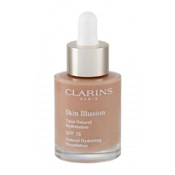 Clarins Skin Illusion Natural Hydrating SPF15 30 ml podkład dla kobiet 113 Chestnut