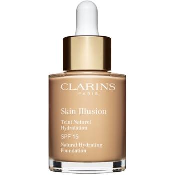 Clarins Skin Illusion Natural Hydrating Foundation rozświetlający podkład nawilżający SPF 15 odcień 106 Vanilla 30 ml