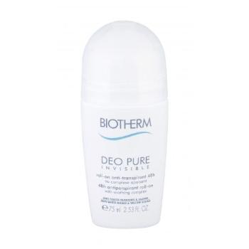 Biotherm Deo Pure Invisible 48h Roll-On 75 ml antyperspirant dla kobiet
