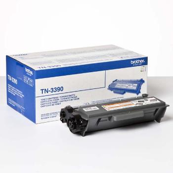 Brother originální toner TN3390, black, 12000str., Brother HL-6180, DCP-8250, O