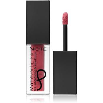 Note Cosmetique Mattever Lip-ink szminka w płynie z matowym finiszem 08 Antique Pink 4,5 ml