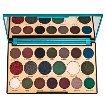Makeup Revolution Precious Stone Eyeshadow Palette - Emerald paleta cieni do powiek 12 g