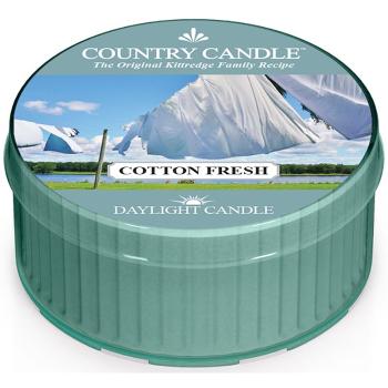 Country Candle Cotton Fresh świeczka typu tealight 42 g