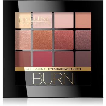 Eveline Cosmetics Burn paleta cieni do powiek 12 g