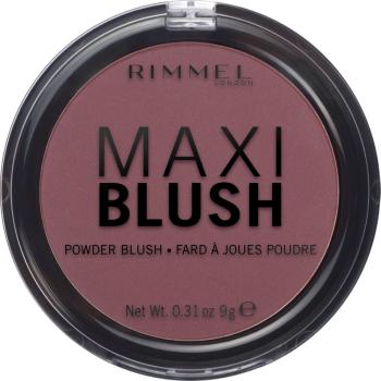 Rimmel Maxi Blush pudrowy róż odcień 005 Rendez-Vous 9 g