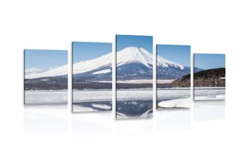 5-częściowy obraz japońska góra Fuji - 100x50