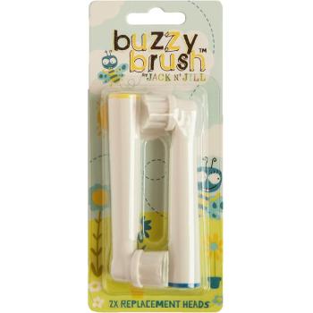 Jack N’ Jill Buzzy Brush końcówki wymienne do szczoteczki do zębów Buzzy Brush 2 szt.