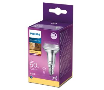 LED Ściemnialna żarówka reflektorowa Philips E14/4,3W/230V 2700K