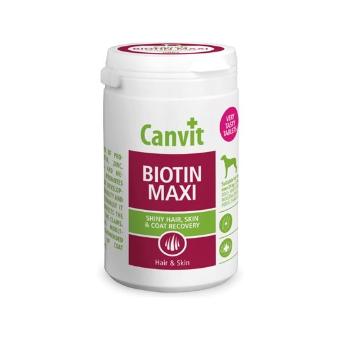 CANVIT Dog Biotin Maxi 500 g suplement na skórę i sierść psów ras dużych