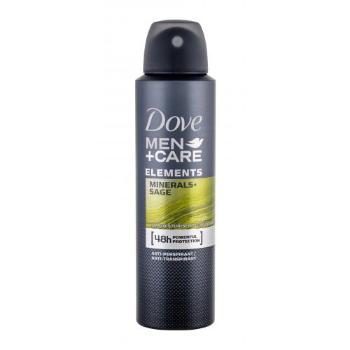 Dove Men + Care Minerals + Sage 48h 150 ml antyperspirant dla mężczyzn uszkodzony flakon