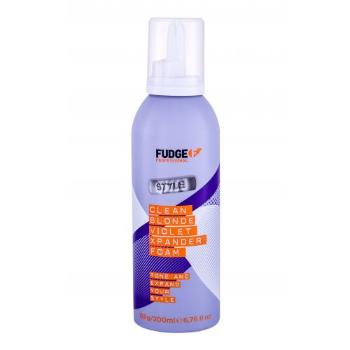 Fudge Xpander Foam Clean Blonde Violet 200 ml pianka do włosów dla kobiet