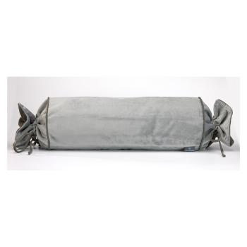 Szara poszewka na poduszkę WeLoveBeds Silver Candy, ⌀ 20x58 cm