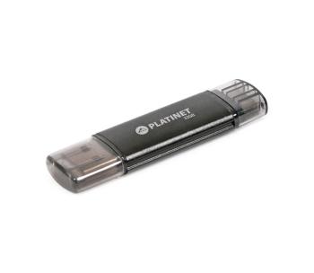 Dual Flash Drive USB + MicroUSB 32GB czarny