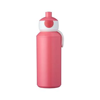 Różowa butelka na wodę Rosti Mepal Pop-Up, 400 ml