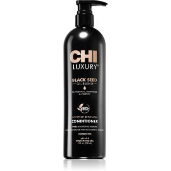 CHI Luxury Black Seed Oil Moisture Replenish Conditioner odżywka nawilżająca dla łatwego rozczesywania włosów 739 ml