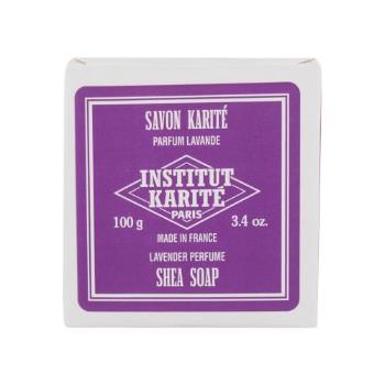Institut Karité Shea Soap Lavender 100 g mydło w kostce dla kobiet Uszkodzone pudełko