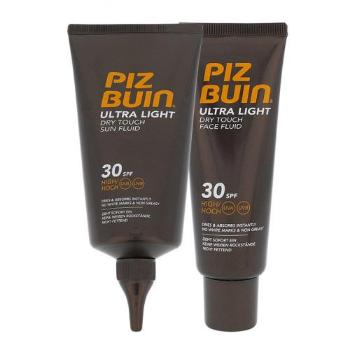 PIZ BUIN Ultra Light Dry Touch Sun Fluid SPF30 zestaw 150ml Ultra Light Dry Touch Sun Fluid SPF30 + 50ml Ultra Light Dry Touch Face Fluid SPF30 unisex