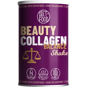 Diet-Food Beauty Collagen Shake mieszanka do przygotowania koktajlu na piękne włosy, skórę i paznokcie smak Balance 300 g